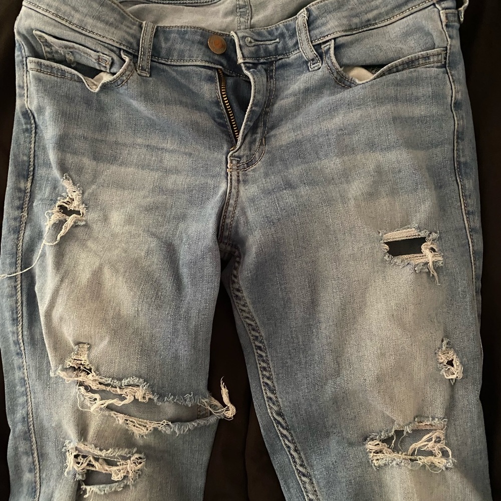 Holister Womens Distressed Jeans | 5 R